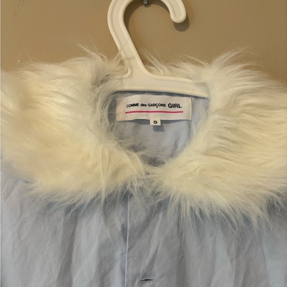 SOLD ! Comme Des Garcons GIRL Furry Shirt (Small) - Picture 2 of 2